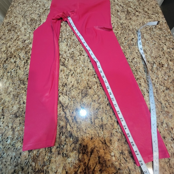 Carbon 38 Legging in Takara Shine Hot Pink Women's Size Medium - Picture 6 of 7